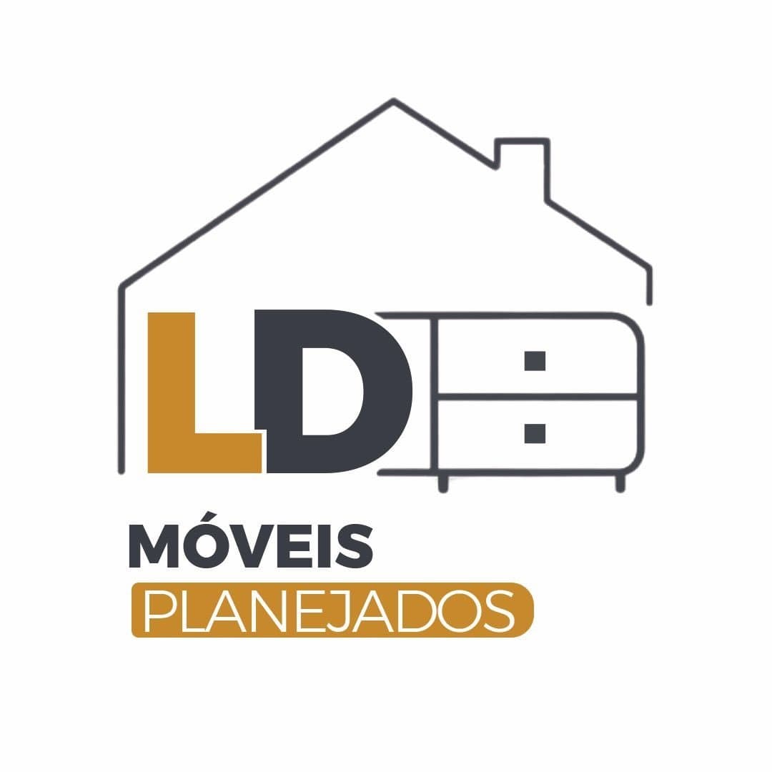 Logotipo da LD Móveis Planejados